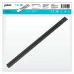 Шинопровод Gauss встраиваемый 1м черный (с адаптером питания и заглушкой) (TR129)