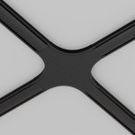 Комплектующие для накладной трековой системы Maytoni TRA084CX-11B Accessories for tracks Radity