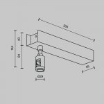 Комплектующие для трековой системы Maytoni TRA156C-BB1-B Accessories for tracks Flarity