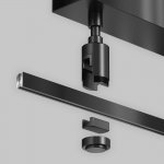 Комплектующие для трековой системы Maytoni TRA156C-BB1-B Accessories for tracks Flarity