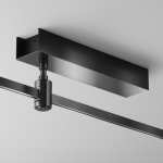 Комплектующие для трековой системы Maytoni TRA156C-BB1-B Accessories for tracks Flarity