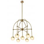 Люстра Crystal Lux TRUENA SP-PL6+1 BRONZE (3240/307)