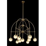 Люстра Crystal Lux TRUENA SP-PL6+3+1 BRONZE (3240/310)