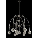 Люстра Crystal Lux TRUENA SP-PL6+3+1 NICKEL (3241/310)