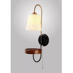 Светильник бра Crystal Lux TWINS AP1 USB WENGE (3250/401)