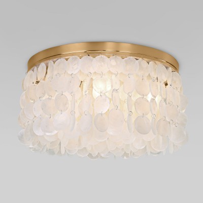 Умная потолочная люстра с перламутром 60084/5 латунь/перламутр Smart Умная потолочная люстра с перламутром 60084/5 латунь/перламутр Smart