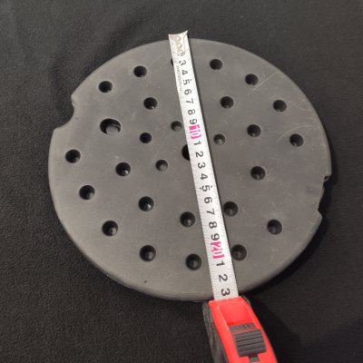 Утяжелитель для основания торшера 235*22мм 1,35кг