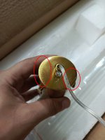 utsenka-SL1229.313.01 Подвес ST-Luce Латунь/Прозрачный GU10 1*5W TERNI