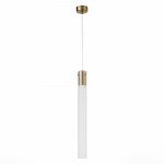 utsenka-SL1229.313.01 Подвес ST-Luce Латунь/Прозрачный GU10 1*5W TERNI