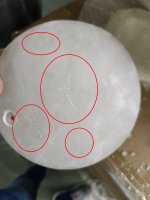 utsenka-SL1520.301.01 Светильник настенный ST-Luce Латунь/Алебастр G9 1*5W 4000K CLAM