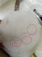 utsenka-SL1520.303.08 Светильник подвесной ST-Luce Латунь/Алебастр G9 8*5W 4000K CLAM