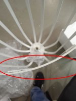 utsenka-SL6129.505.01 Светильник напольный ST-Luce Белый/Белый E27 1*60W NORDIC