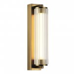 utsenka-SL6224.301.01 Светильник настенный ST-Luce Латунь/Прозрачный LED 1*8W 4000K BAMBOO