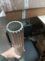 utsenka-SL6224.403.01 Светильник подвесной ST-Luce Черный/Прозрачный LED 1*8W 4000K BAMBOO