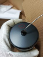 utsenka-SL6224.403.01 Светильник подвесной ST-Luce Черный/Прозрачный LED 1*8W 4000K BAMBOO