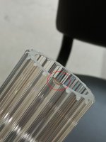 utsenka-SL6224.411.01 Светильник настенный ST-Luce Черный/Прозрачный LED 1*20W 4000K BAMBOO