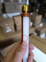 utsenka-SL6225.303.04 Светильник подвесной ST-Luce Латунь/Терракотовый, Белый LED 4*6W 3000K BRICK