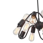 Люстра Vitaluce V4005-1/10P, 10xE27 макс. 40Вт