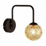 Бра HIPER H819-1 1*G9*max LED 8Вт BLACK/GOLD Sun