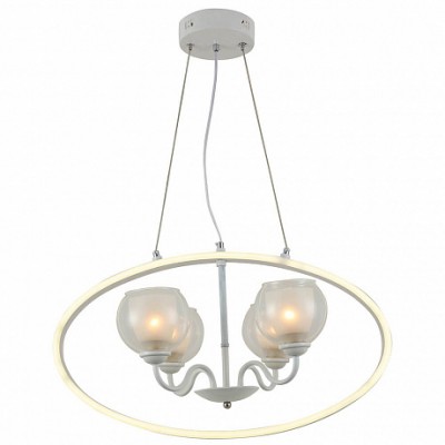 Люстра HIPER H806-4 4*E27*60Вт + LED 60Вт WHITE Marchena