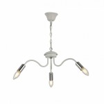 Люстра HIPER H123-3 3*E14*40Вт WHITE/CHROME Savona