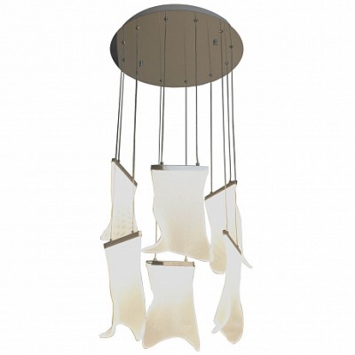 Люстра HIPER H813-6 LED 6*6Вт 3000K CHROME Rennes