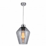 Подвес HIPER H091-0 1*Е27*60Вт SMOKY/CHROME ASTI