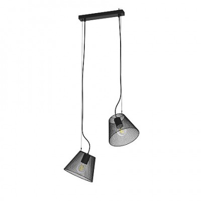 Подвес HIPER H155-1 2*E27*60Вт BLACK Grid