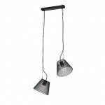 Подвес HIPER H155-1 2*E27*60Вт BLACK Grid