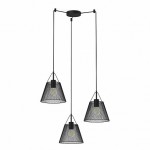 Подвес HIPER H155-4 3*E27*60Вт BLACK Grid