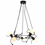 Подвес HIPER H143-5 5*E27*60Вт BLACK People