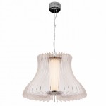 Подвес HIPER H820-0 LED 24Вт 4000K CHROME/TRANSPARENT Sphere