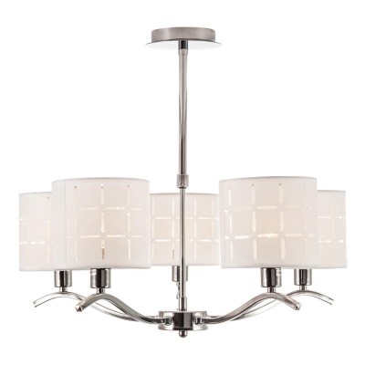 Люстра Escada/luce solara 5052/5P Chrome/White Люстра Escada/luce solara 5052/5P Chrome/White