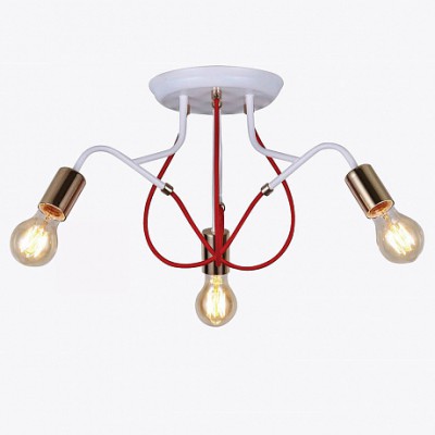 Люстра HIPER H001-3 3*E27*60Вт WHITE/GOLD Candella