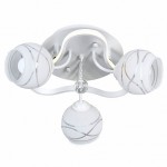 Люстра HIPER H803-3 3*E27*60Вт + LED 19Вт WHITE Granada