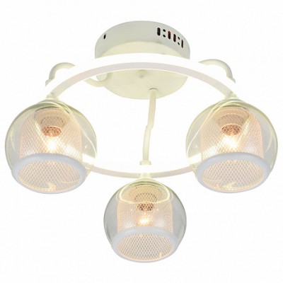 Люстра HIPER H808-3 3*E27*60Вт + LED 37Вт WHITE Jaca