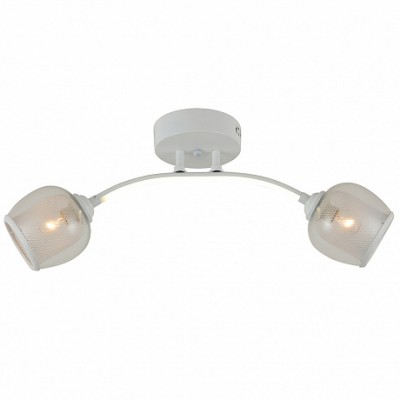 Светильник потолочный HIPER H807-2 2*E27*60Вт + LED 7Вт WHITE Sevilla