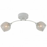 Светильник потолочный HIPER H807-2 2*E27*60Вт + LED 7Вт WHITE Sevilla