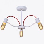 Люстра HIPER H002-3 3*E27*60Вт WHITE/GOLD Siena