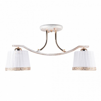 Люстра HIPER H016-2 2*E27*60Вт WHITE/GOLD Simona Люстра HIPER H016-2 2*E27*60Вт WHITE/GOLD Simona