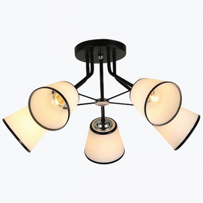 Люстра HIPER H009-5 5*E27*60Вт BLACK/CHROME Ursula Люстра HIPER H009-5 5*E27*60Вт BLACK/CHROME Ursula