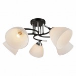 Люстра HIPER H157-2 5*E27*60Вт BLACK/CHROME Vega