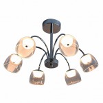 Люстра HIPER H821-6 LED 6*5Вт 3000K CHROME Aquarius