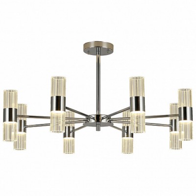 Люстра HIPER H820-1 LED 16*10Вт 3000K/4000K/5000K CHROME Ice