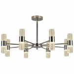 Люстра HIPER H820-1 LED 16*10Вт 3000K/4000K/5000K CHROME Ice