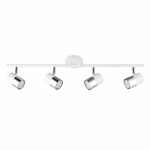 Светильник поворотный HIPER H078-4 4*GU10*50Вт WHITE/CHROME Alba