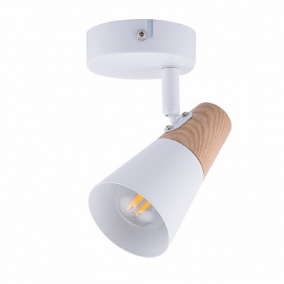 Светильник поворотный HIPER H079-1 1*E14*40Вт WHITE/LIGHT WOOD Susanna Светильник поворотный HIPER H079-1 1*E14*40Вт WHITE/LIGHT WOOD Susanna