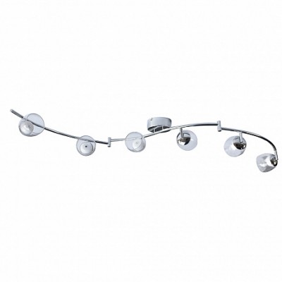 Поворотный светильник HIPER H821-4 LED 6*5Вт 3000K CHROME Aquarius