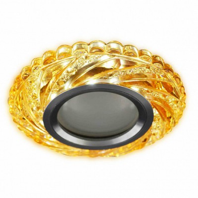 Светильник встраиваемый HIPER H069-1 MR16 GU5.3*50Вт + LED 3Вт ORANGE Domenica Светильник встраиваемый HIPER H069-1 MR16 GU5.3*50Вт + LED 3Вт ORANGE Domenica