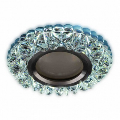 Светильник встраиваемый HIPER H071-1 MR16 GU5.3*50Вт + LED 3Вт CLEAR Domenica